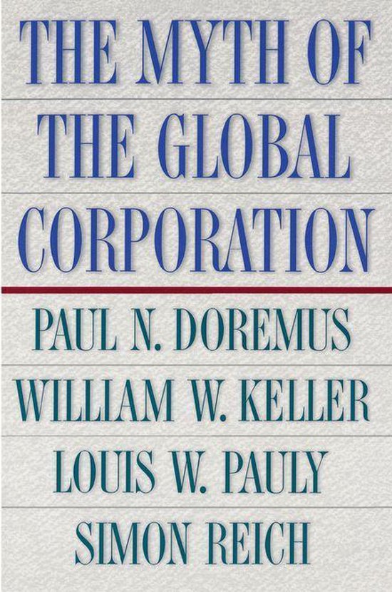 The Myth of the Global Corporation - cover