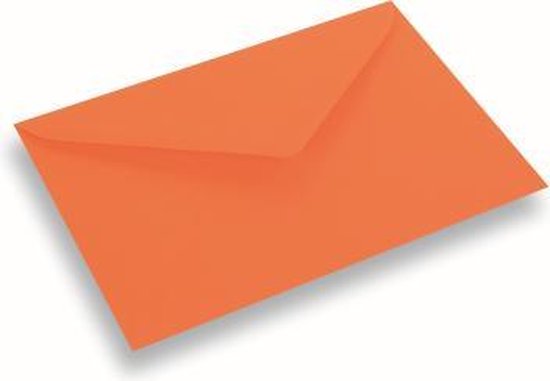 Enveloppe papier couleur A5 / C5 Oranje