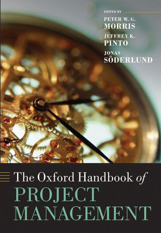 Oxford Handbooks - The Oxford Handbook of Project Management - cover