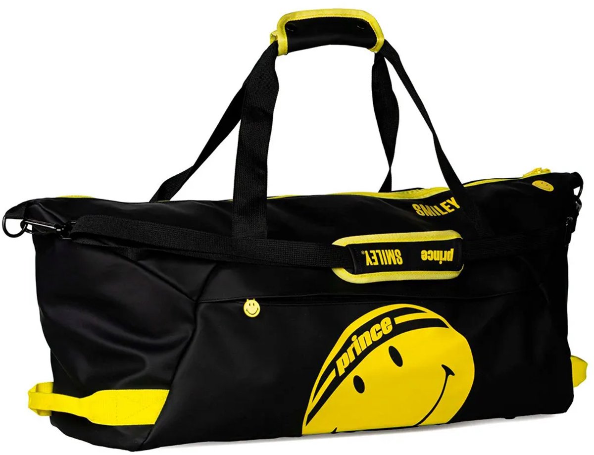 Prince Smiley Perf Duffeltas Zwart