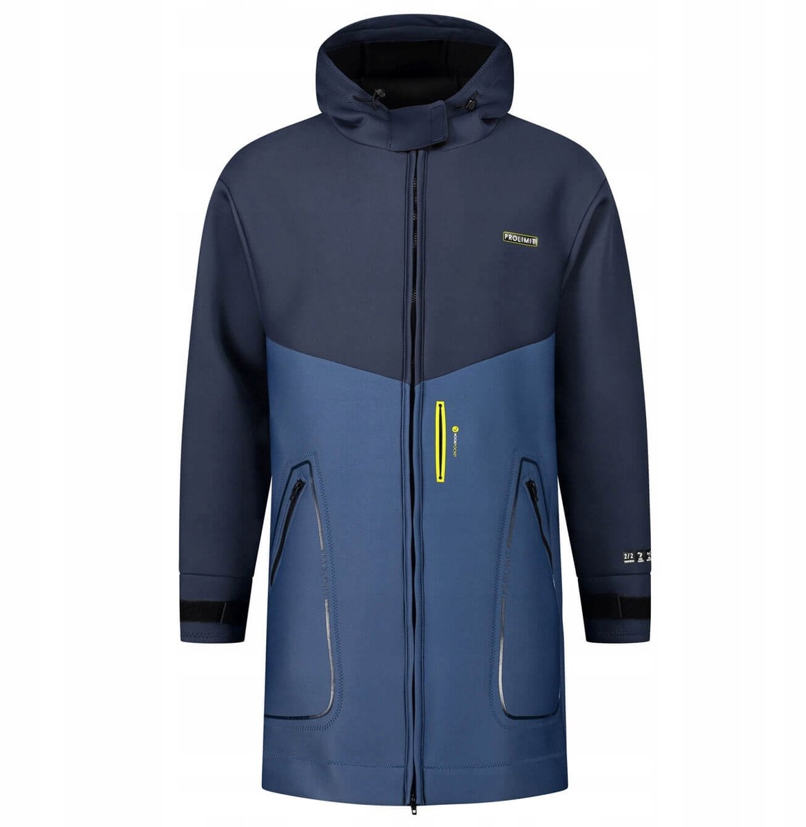 Prolimit Racer Jacket DL Neopreen Jas Geel - Maat M