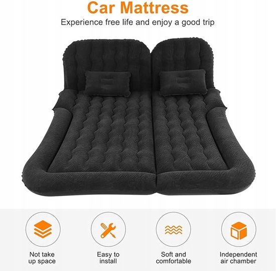Automatisch Opblaasbare Auto Matras SUV - Kampeerbed voor Reizen — afbeelding 4