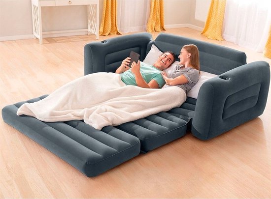 Intex Opblaasbare Sofa-Bed Queen Size - Comfortabel & Duurzaam van Merkloos — afbeelding 3