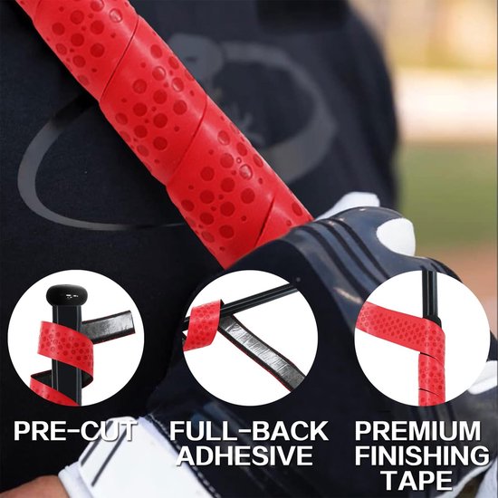 SnelShoppen - 2 Stuks Golf Club Grip Tape, Antislip Golf Club Grips van PU Leer, Voor Alle Clubs en Maten, Comfortabel en Ademend van Snelshoppen — afbeelding 5