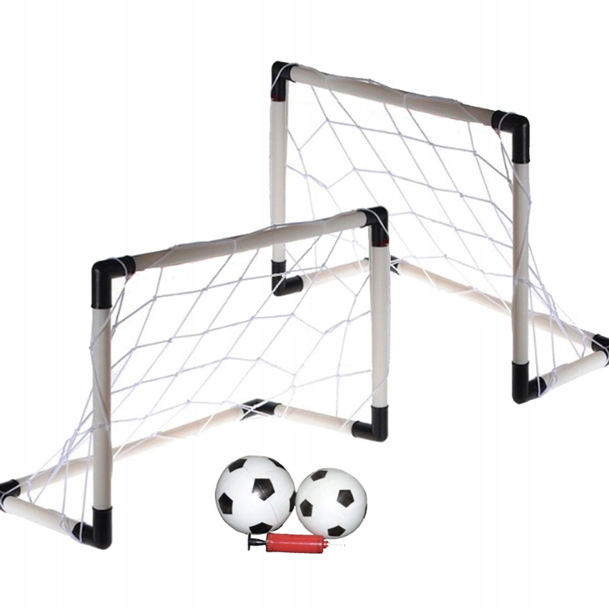 MASTER Voetbaldoel 2-in-1: 1 grote of 2 kleine doelen