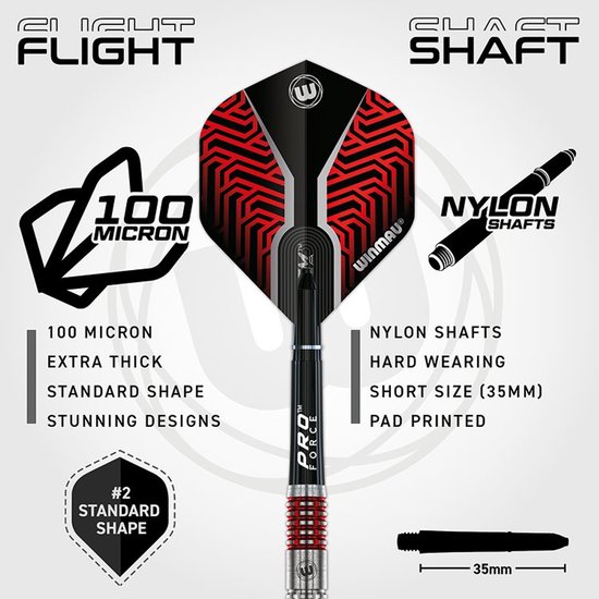 Winmau Team 360 Lewis Cook 90% - Dartpijlen van Winmau — afbeelding 4