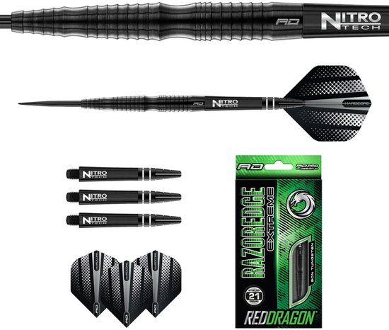 RED DRAGON - Razor Edge Extreme: Steeltip Tungsten Dartpijlen Professioneel - 22 gram van Red Dragon — afbeelding 5