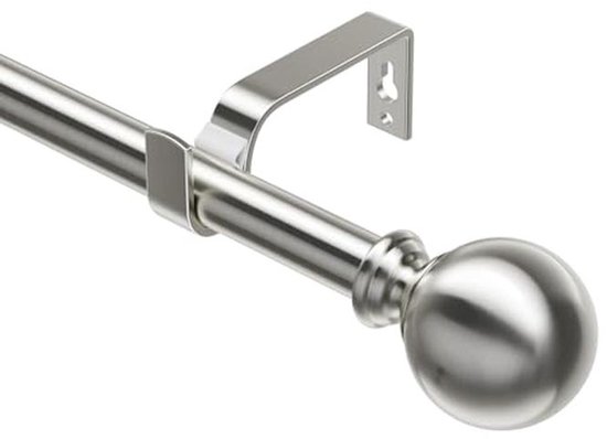 AIV wijnrek, zwart metalen uitschuifbare legger 60 cm. breed