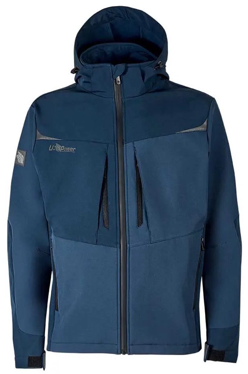 U-power Verve Jas Blauw L Man