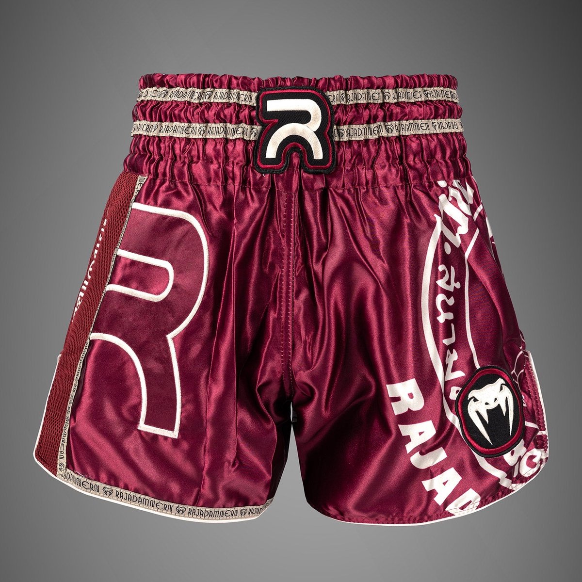 Venum x Rajadamnern Muay Thai Shorts - Bordeauxrood - L
