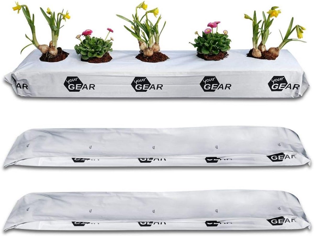 6x Kokos Grow Bags: 25L Persblokken Geperste Kokosaarde voor Zaaien en Kweken