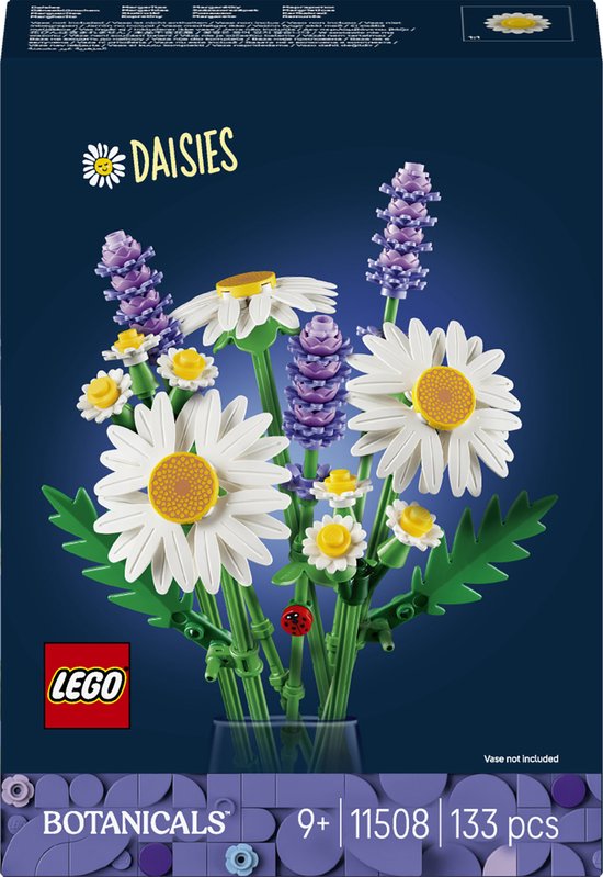 LEGO Botanicals Madeliefjes Bloemen - Bouwpakket voor Kinderen - 11508