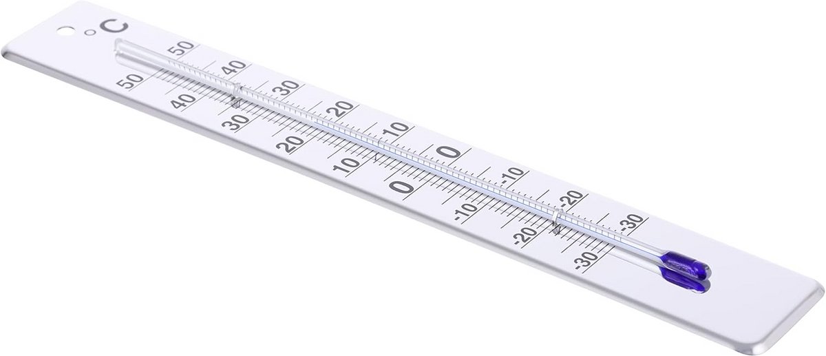 Digitale Keukenthermometer RVS Zilver 28x28cm - Nauwkeurige Temperatuurmeter