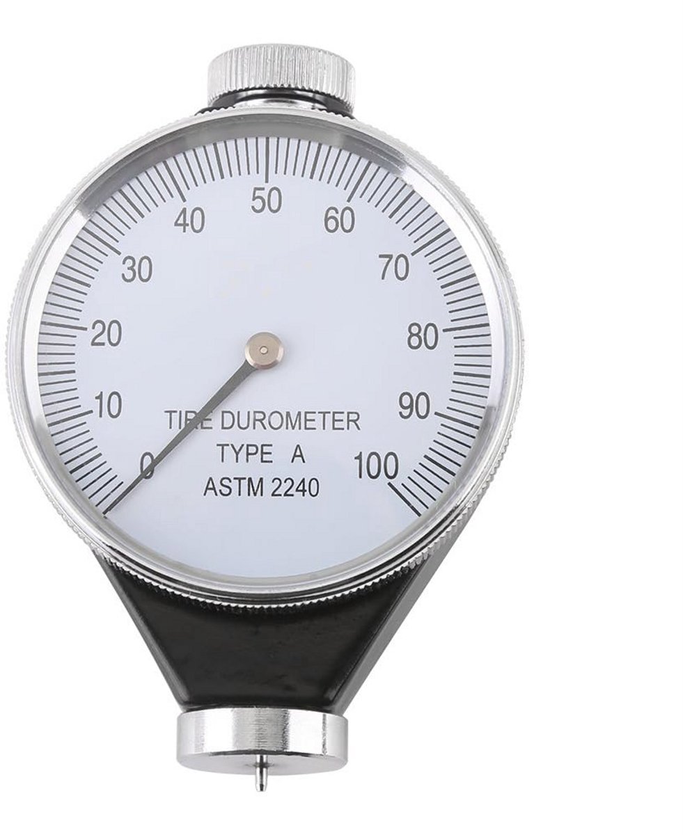 Rubberen Durometer Hardheidstester Type A met Grote Wijzerplaat voor Leer, Was en Polyvet