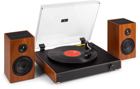 MT-201, Muse vintage platenspeler Bluetooth en AUX-aansluiting 2x5W