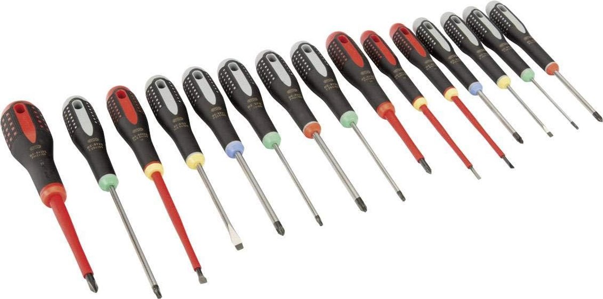 Set van 15 XXL Ergo Schroevendraaiers voor Professioneel Gebruik