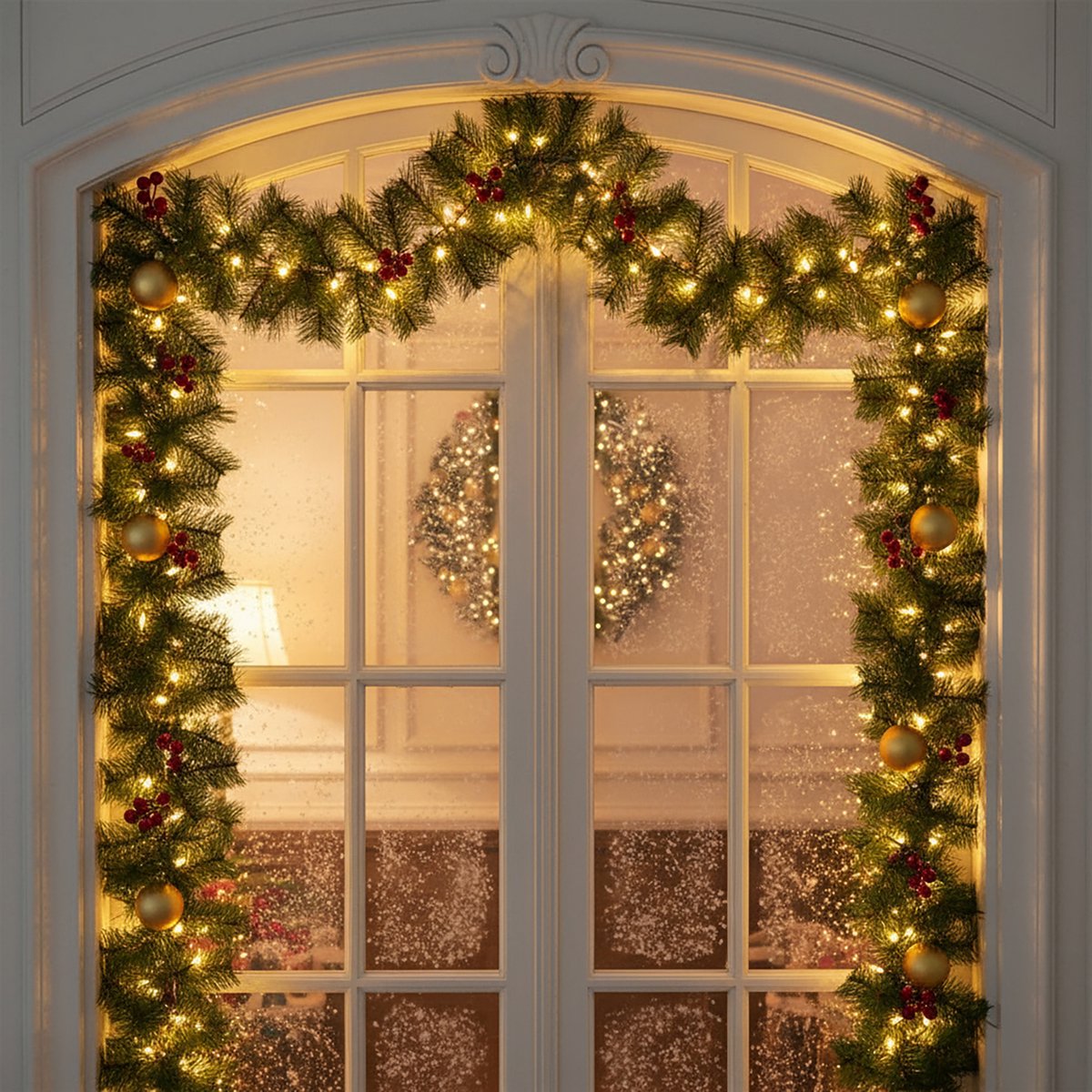 Dennenslinger – Kunstdennen – Groen – Vol En Dicht – Kerstdecoratie – Voor Binnen – 270 Cm – PVC [56452]