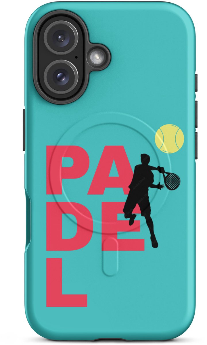 PADEL - MagSafe® tough case for iPhone® - Turqoise