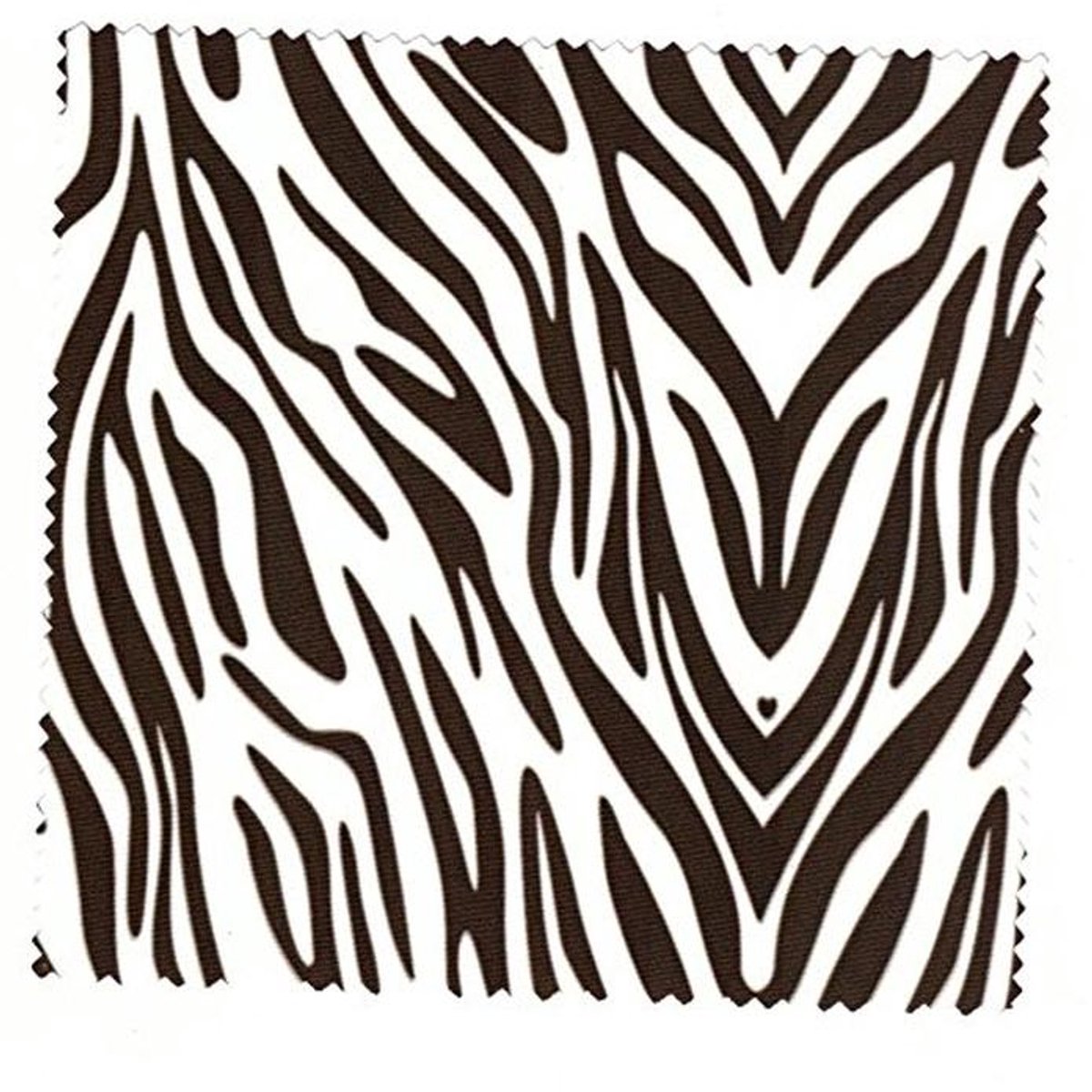 Brillenpoetsdoek Microvezel - Zebra Motief - 13,5 x 13,5 cm