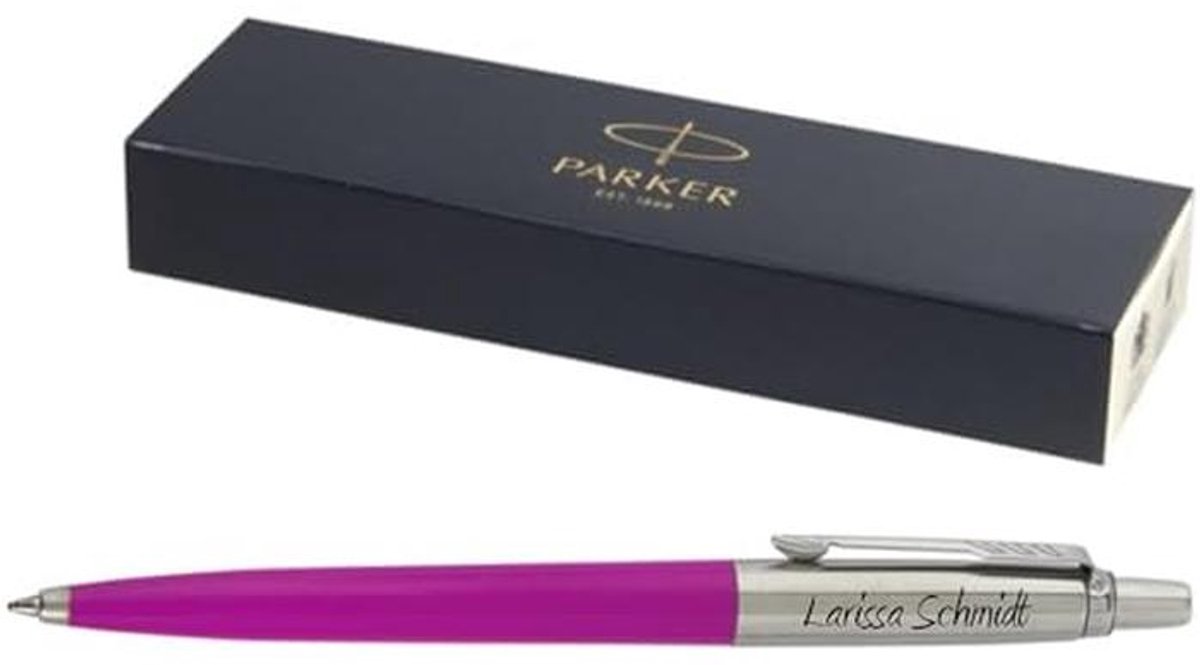 Exclusieve balpen model JOTTER met gravure - Roze