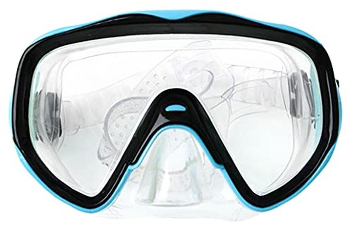 Duikbril voor Volwassenen - Unisex - Blauwe PVC Duikbril