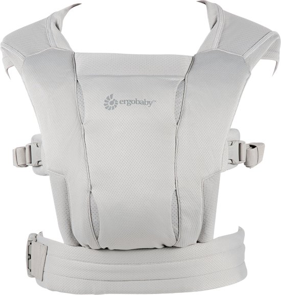 Ergobaby Embrace Soft Air Mesh Soft Grey - draagzak baby