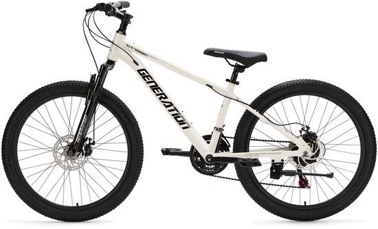Generation GT100 24 inch Wit - Kinderfiets van Generation — afbeelding 4