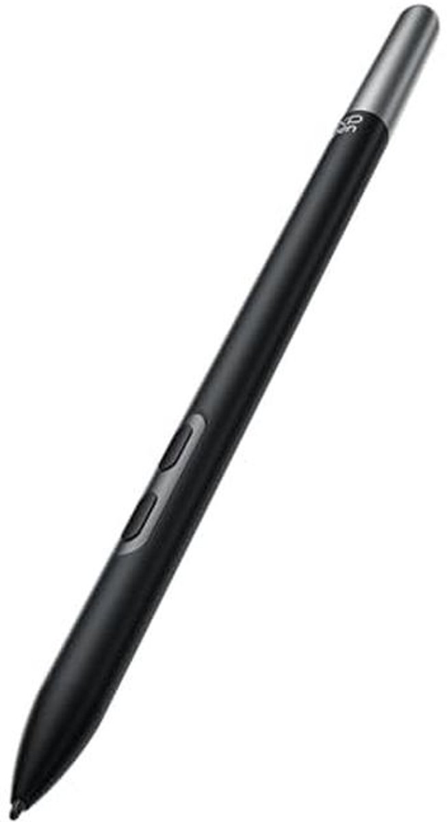 Dunne stylus met 2 sneltoetsen en batterij voor grafische tablets