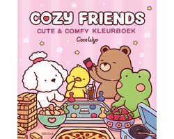 Deltas Cozy Colorino - Kleurboek - 45 handgetekende platen