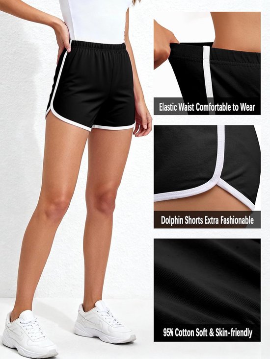 Katoenen Sport Shorts voor Dames - Ideaal voor Yoga, Hardlopen en Actieve Lifestyle — afbeelding 4