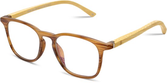 Lunettes de lecture Aptica Panda Square Xing Hao-Panda Jaune-+3.00