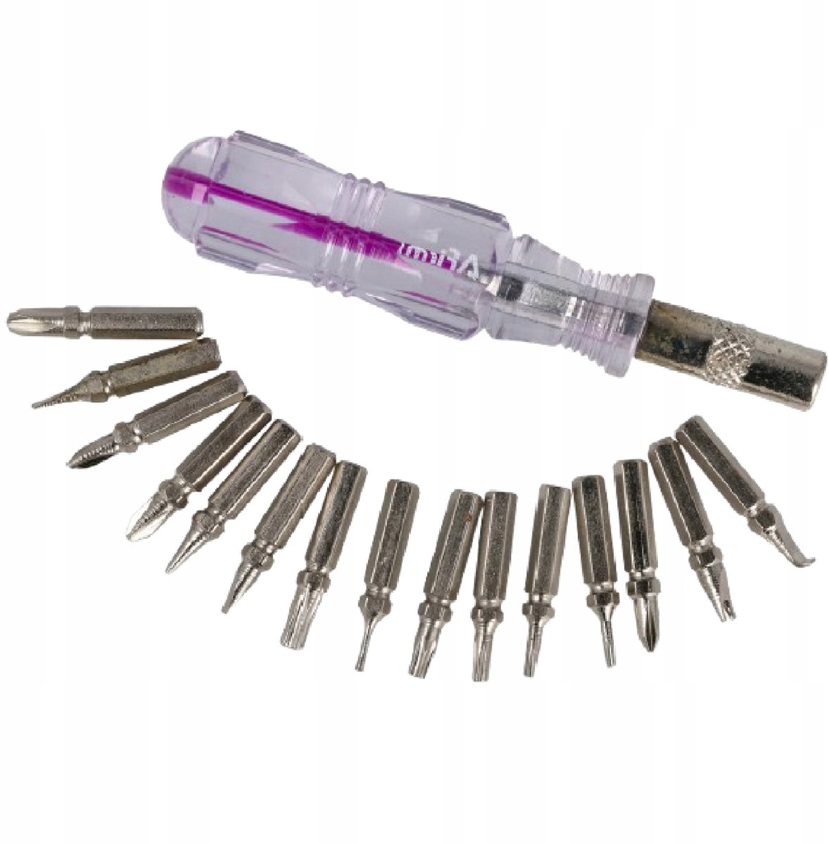 Precisie Schroevendraaierset 16 Delen - Torx, Plat, Kruis, Y