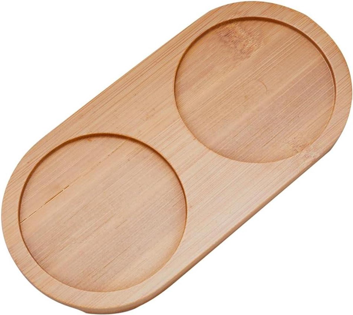 TTGoods - Bamboe Zeepdispenser Dienblad voor Badkamer en Keuken Organizer
