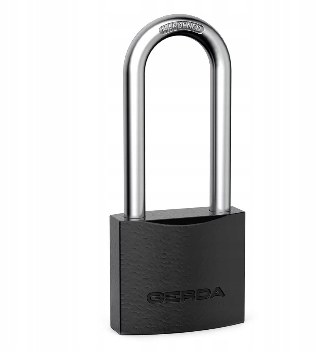 Gerda Iron Line S50 Gietijzeren Hangslot met Lange Beugel