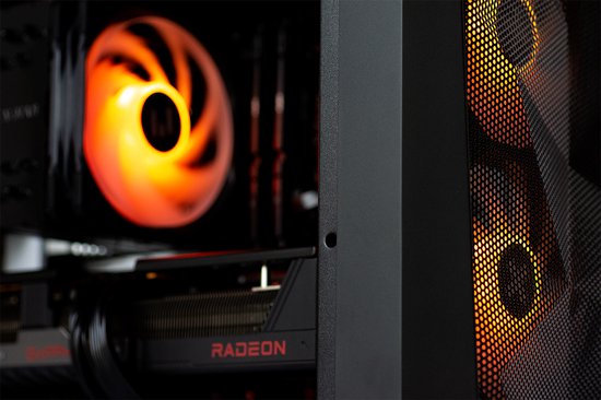 AMD Ryzen 5 7600X3D Game PC/ Streaming computer - Nvidia GeForce RTX 5070 12GB – 64GB RAM – 2.0TB M.2 SSD – Win11 Pro - Breeze