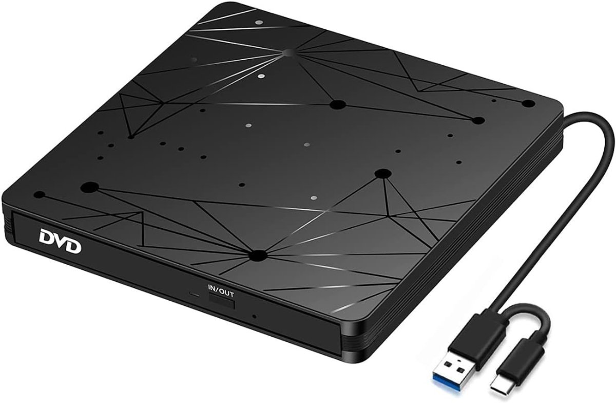 DailySupplies® Externe DVD Speler Voor Laptop - CD Brander - Plug & Play