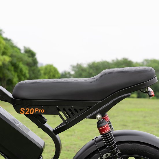 QmWheel S20 Pro - Fatbike - Zwart - Hydraulische Remmen van QmWheel — afbeelding 4
