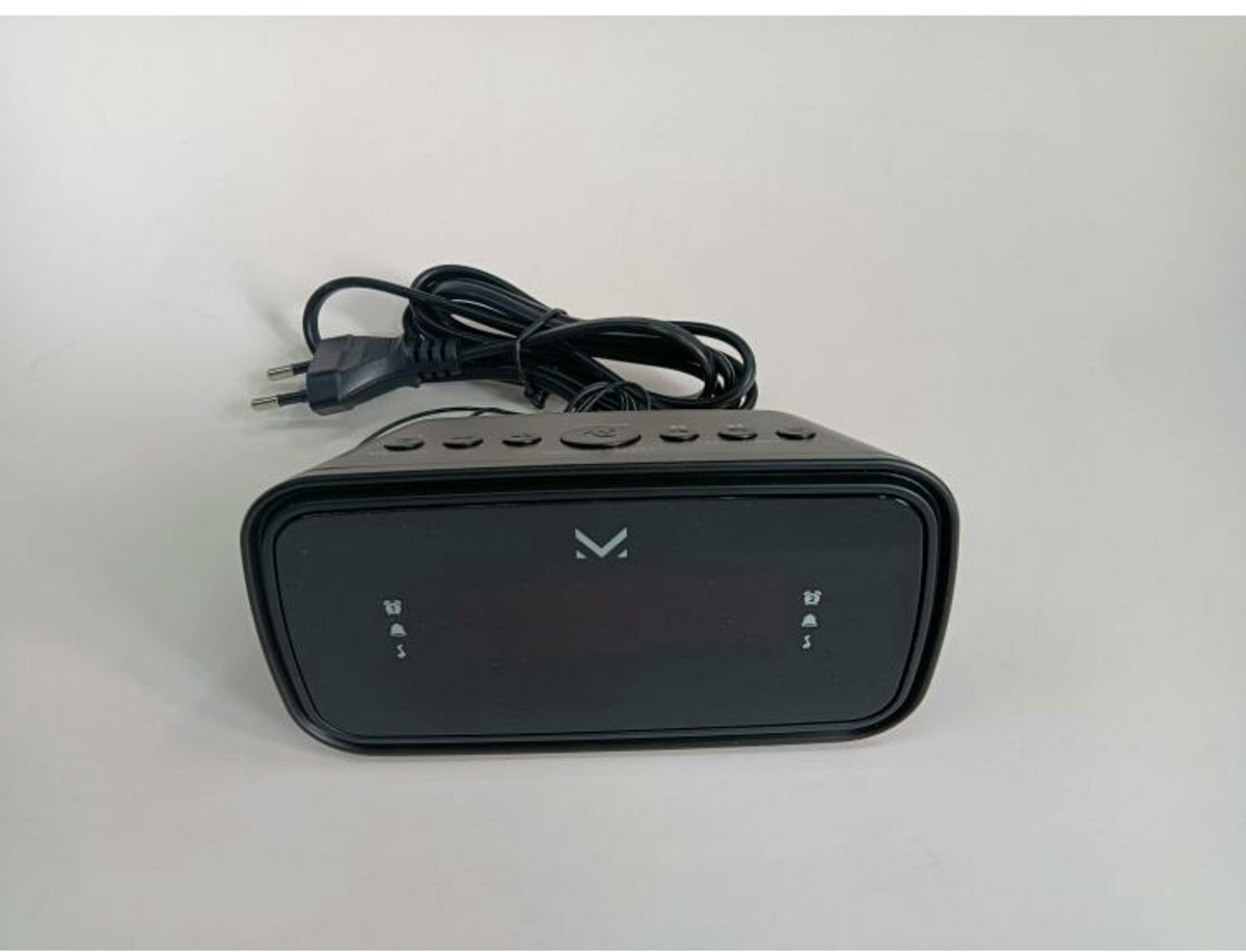 New Majestic RS 166 Digitale wekker Zwart