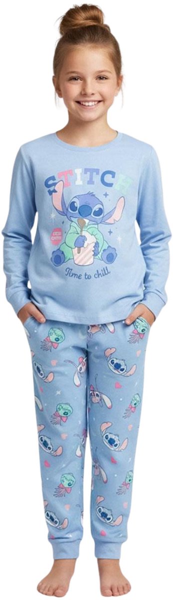 Cerda Group Stitch Pyjama Blauw 6 Years Jongens,Meisjes