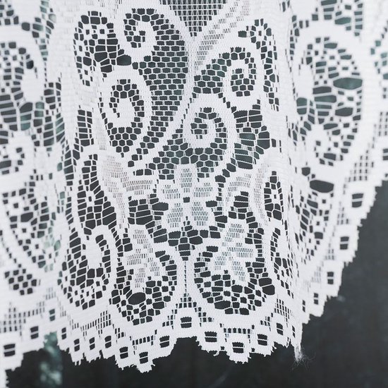 Markizeta BERENIKA - Kant-en-klare Jacquard Gordijn - Wit - 330x140 cm - Decoratief en Elegant van Markizeta — afbeelding 3