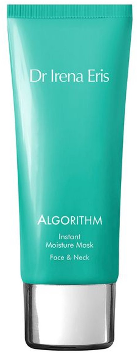 Dr. Irena Eris Algorithm Instant Moisture Face & Neck Mask 75 ml - Intens Hydraterend Gezichts- en Halsmasker - Anti-Age Glow Masker Voor Stevigere, Gladdere En Stralende Huid Met Direct Verfrissend Effect