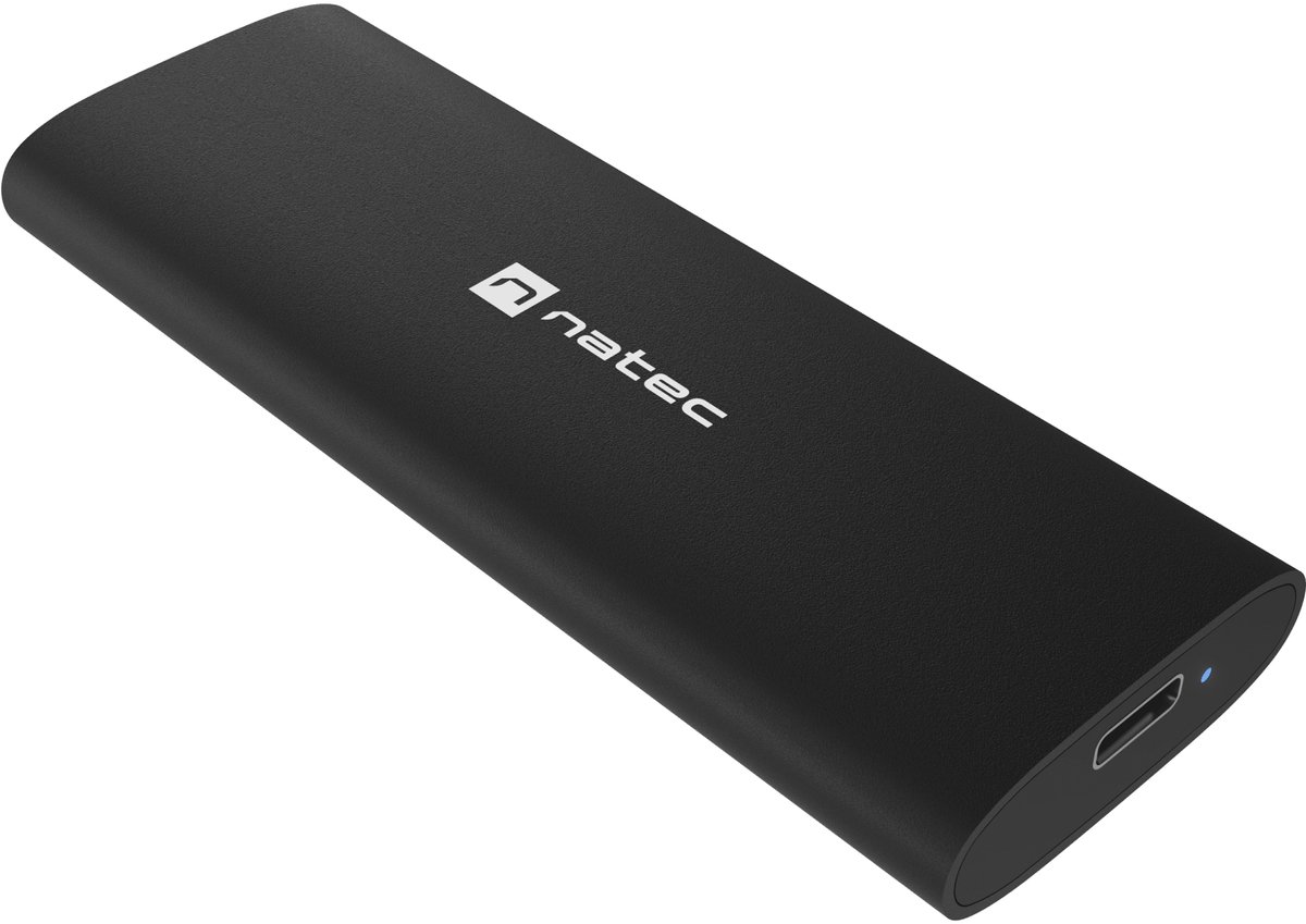 Externe Doos Natec NKZ-2286 Zwart (Zwart)
