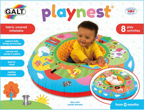 Galt Toys Babypuzzles – Bauernhof, 6 Zweiteilige Puzzles Für Kleinkinder