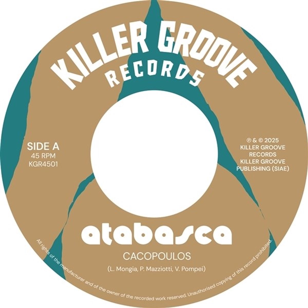 Atabasca - Cacopoulos / Kundela Mawedi (7" Single)
