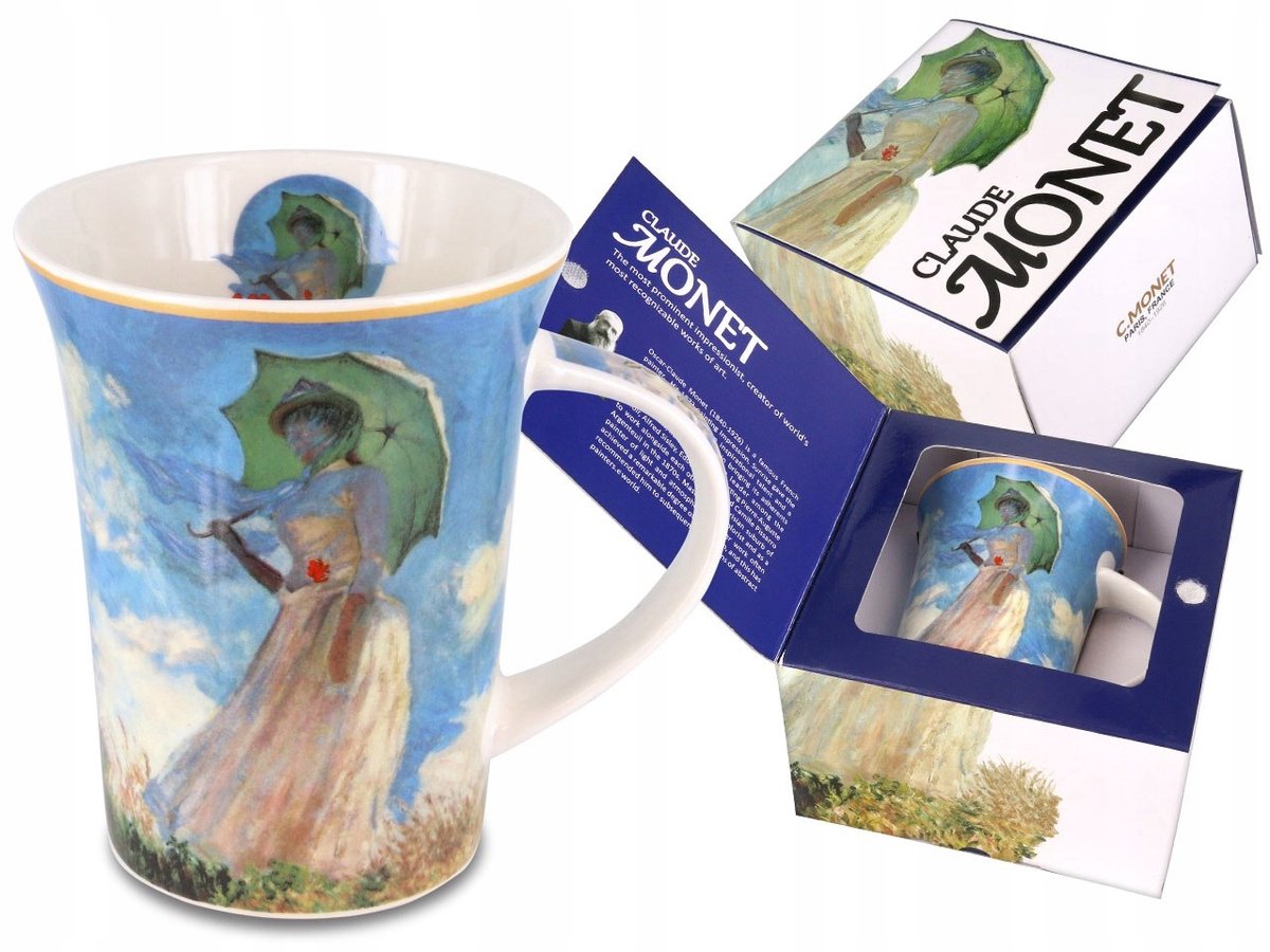 Carmani Mok Porselein 350 ml - Geïnspireerd door Monet