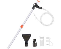 Gigicial Aquariumreinigingsset - Waterververser Voor Aquaria - Multifunctioneel Gebruik En Eenvoudige Bediening - 1 stuks - Voor Alle Grootte Aquaria Zwart