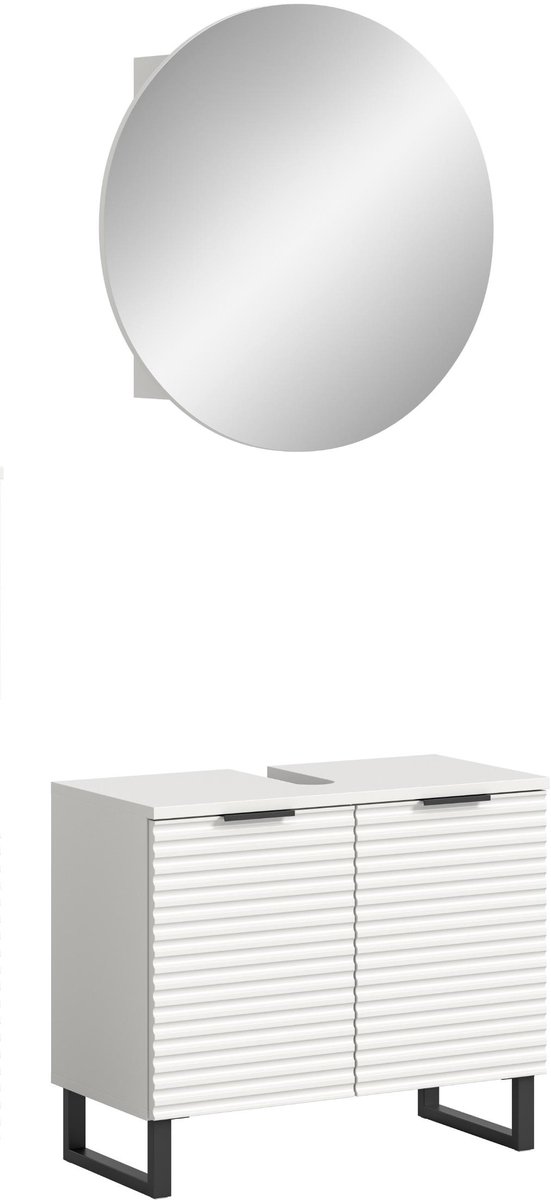 xonox.home badkamermeubel Riff wit imitatie 70 x 193 x 34 cm