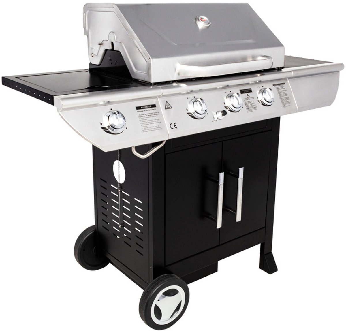 Gasbarbecue BALTIMORE - 3 branders 10,5kW + kookplaat