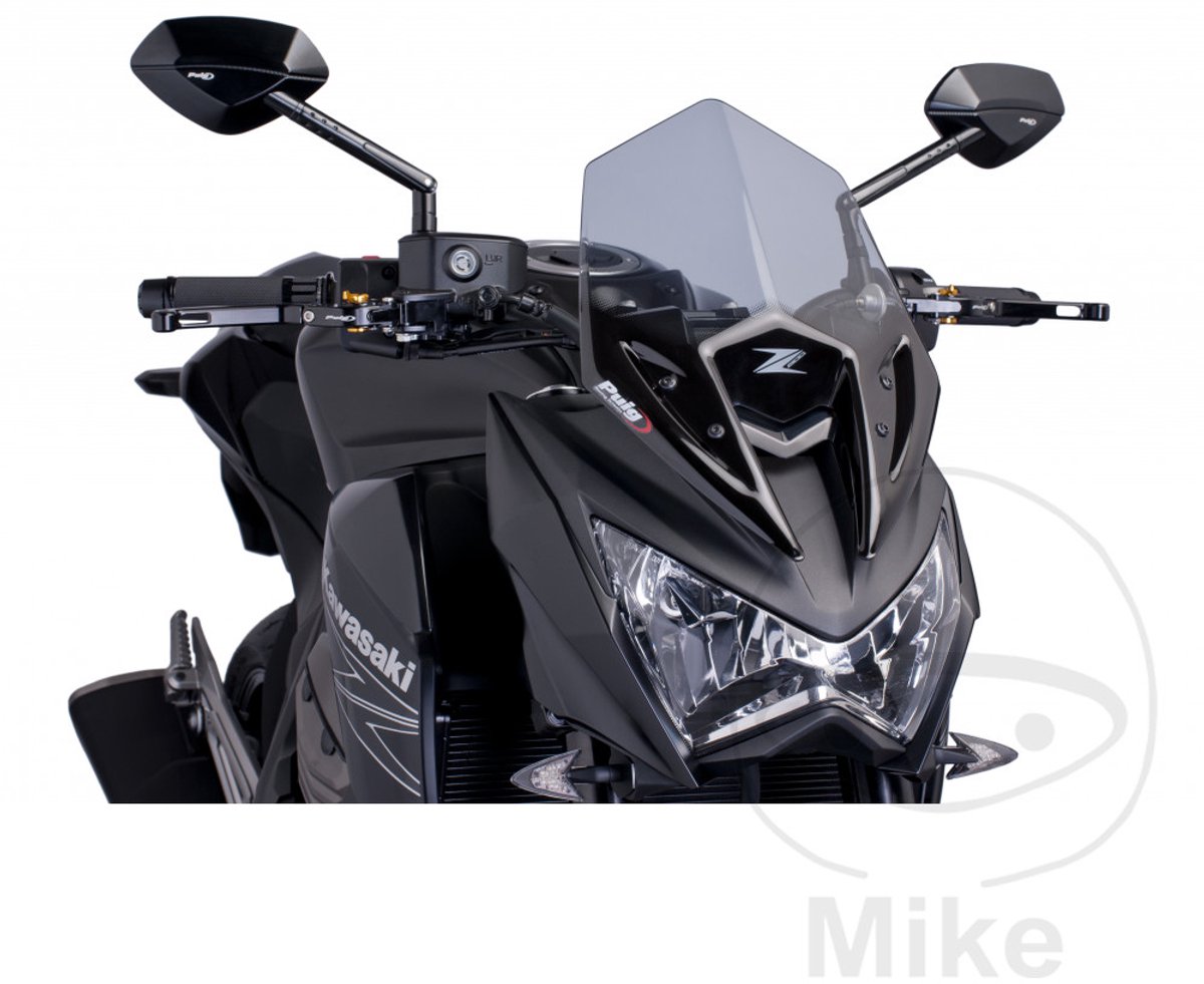 Puig Carenabris New Generation Sport Kawasaki Z800/z800e Voorruit Grijs