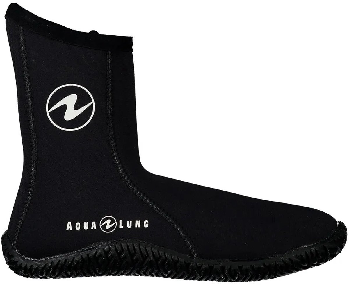 Aqualung Echozip 5 Mm Duikbooties Zwart EU 37